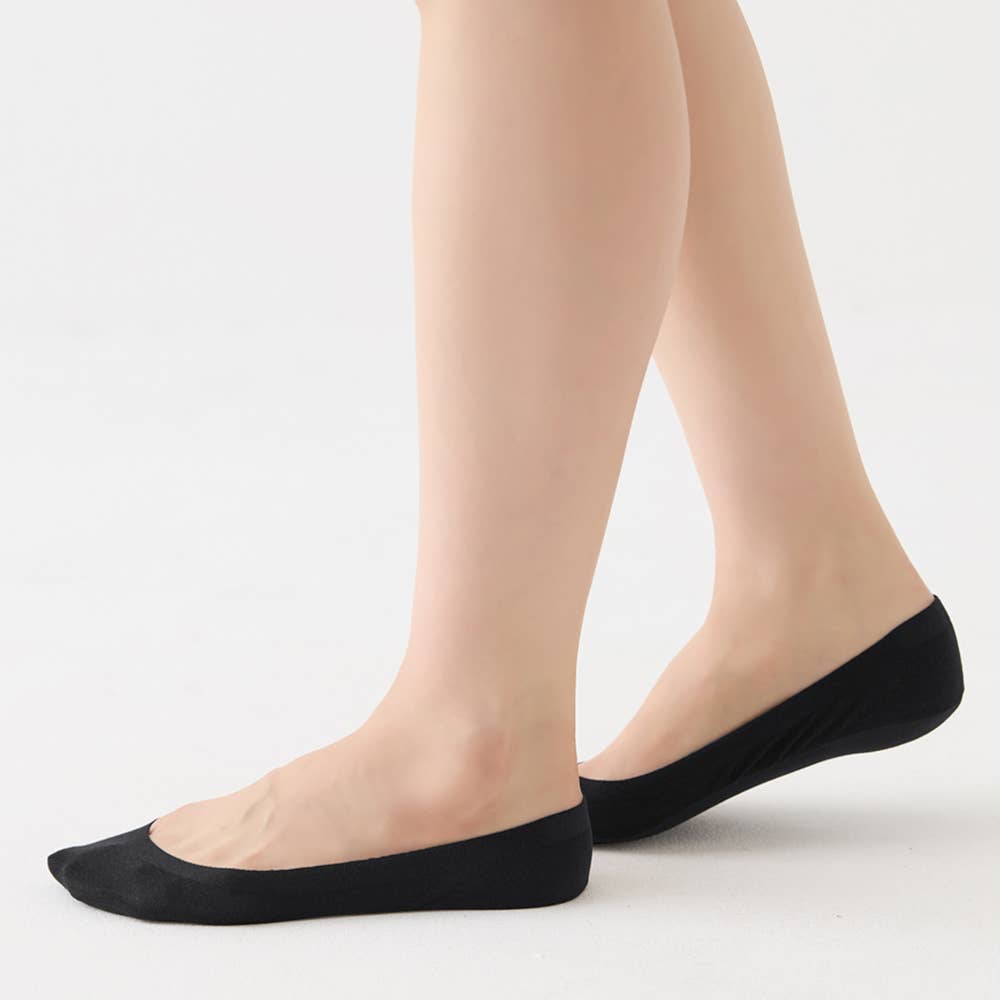 【浅履き・低反発】3Dインソール搭載フットカバー